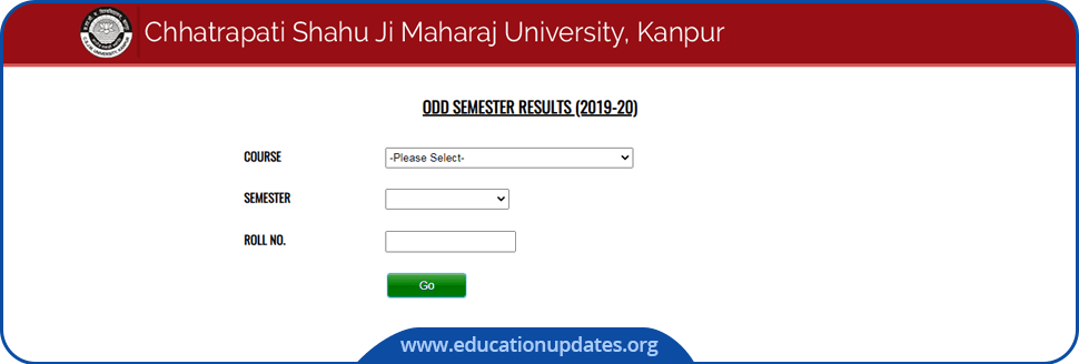 CSJM Kanpur University Result